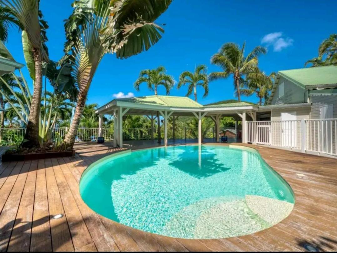 Appartement Duplex Vue Mer Jacuzzi Privé Deshaies Exterior foto
